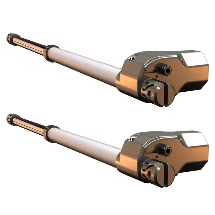 Heavy Duty Modern Stainless Steel Electric Swing Gate Opener 24V/220V AC/DC Motor System for Apartments Homes & Villas - Image 2